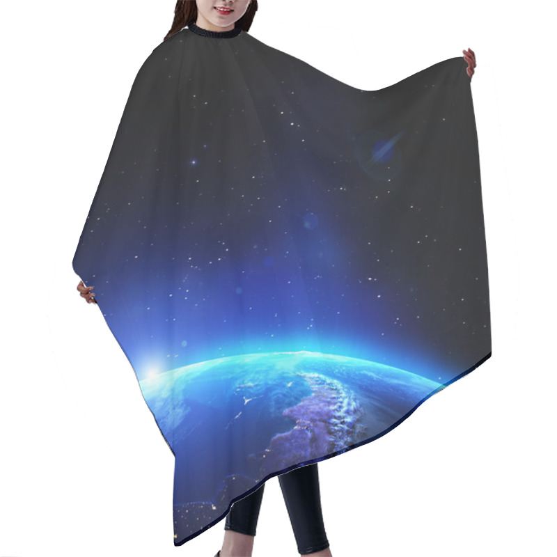 Personality  Planet climate hair cutting cape