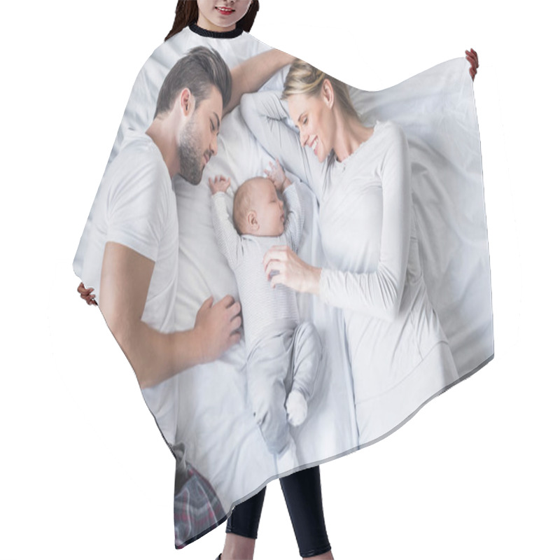 Personality  Parents And Baby Hair Cutting Cape