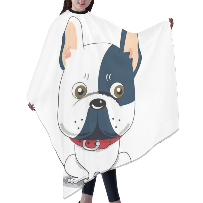 Personality  Cute French Bulldog Hair Cutting Cape