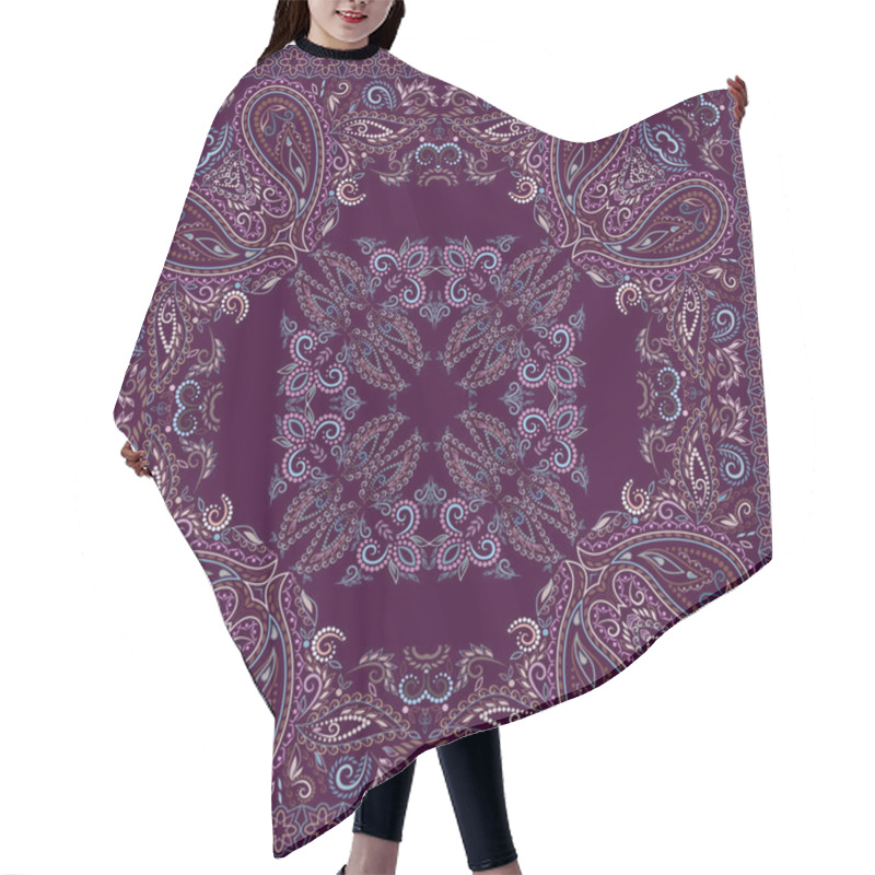 Personality  Bandana Paisley - Print Square. Hair Cutting Cape