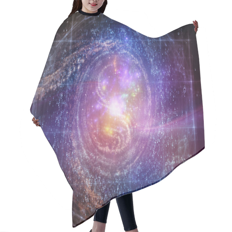 Personality  Number Abstraction Hair Cutting Cape