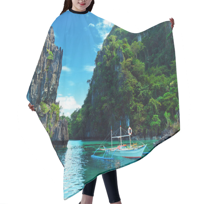 Personality  Tropical Sea Hair Cutting Cape