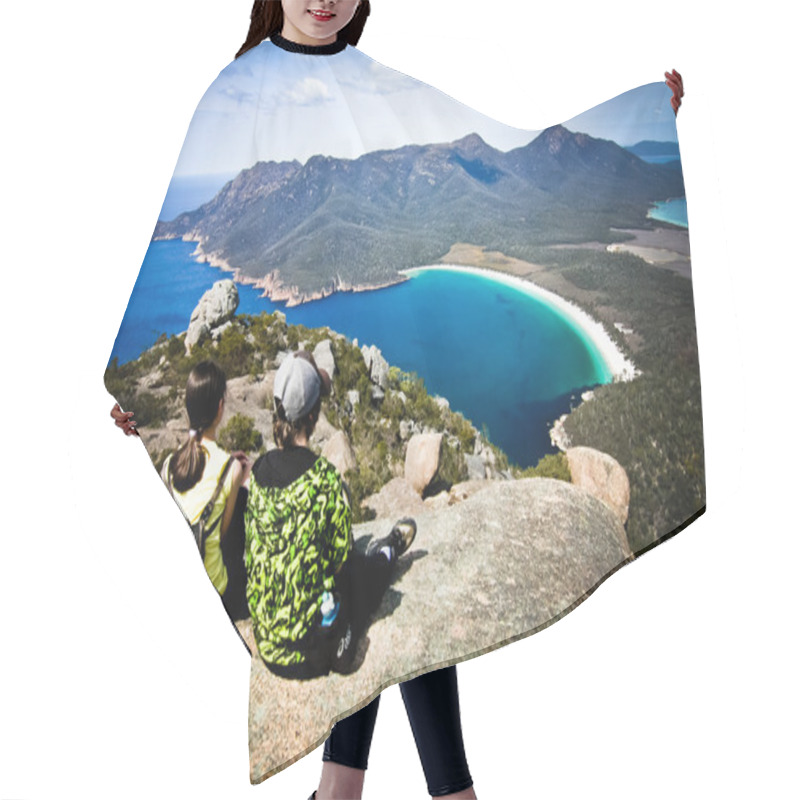 Personality  Wineglass Bay - Tasmania Hair Cutting Cape