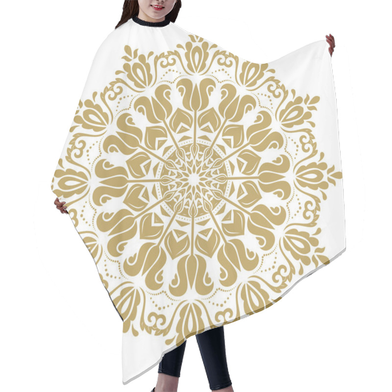 Personality  Oriental Abstract Vector Pattern Hair Cutting Cape