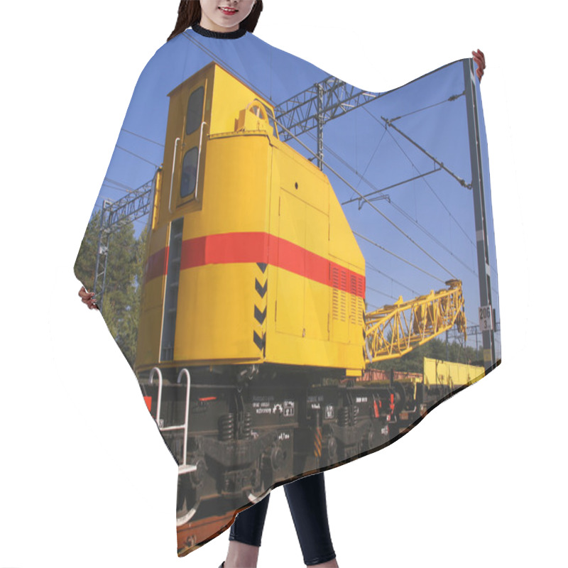 Personality  Industrial Train Hair Cutting Cape