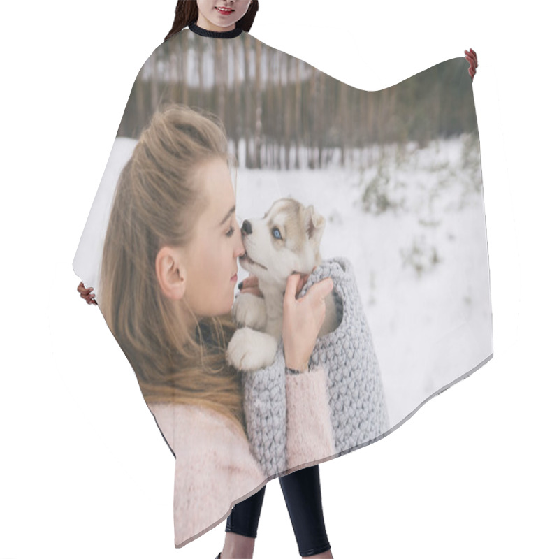 Personality  Puppy Hair Cutting Cape