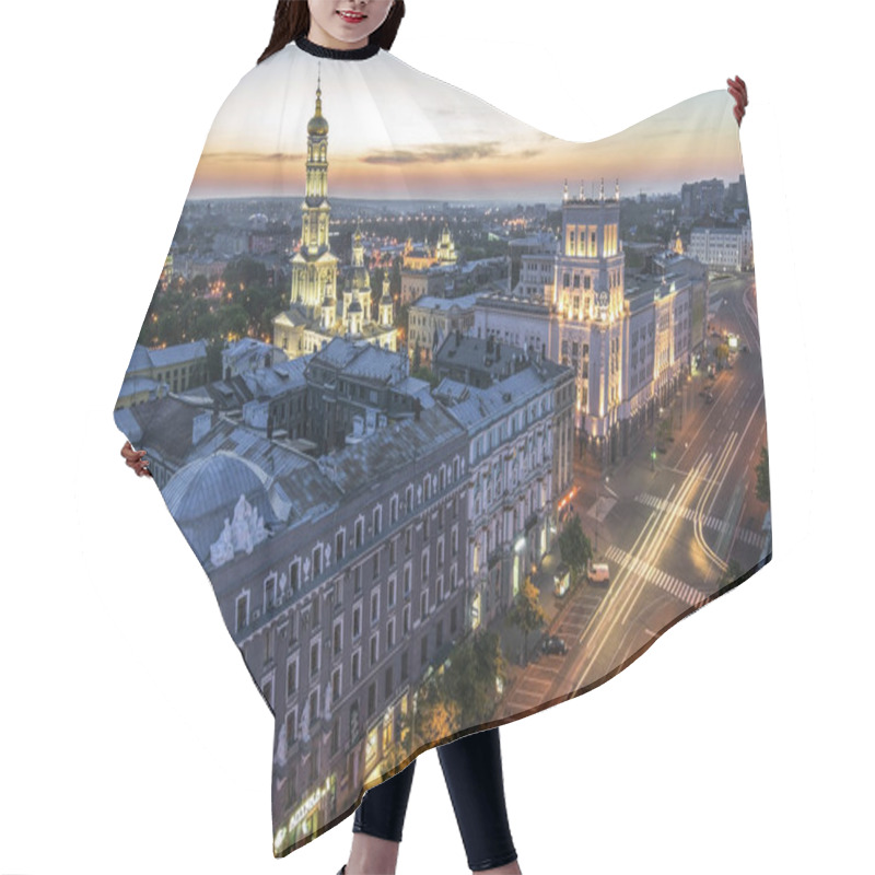 Personality  Kharkiv Landscape View Hair Cutting Cape