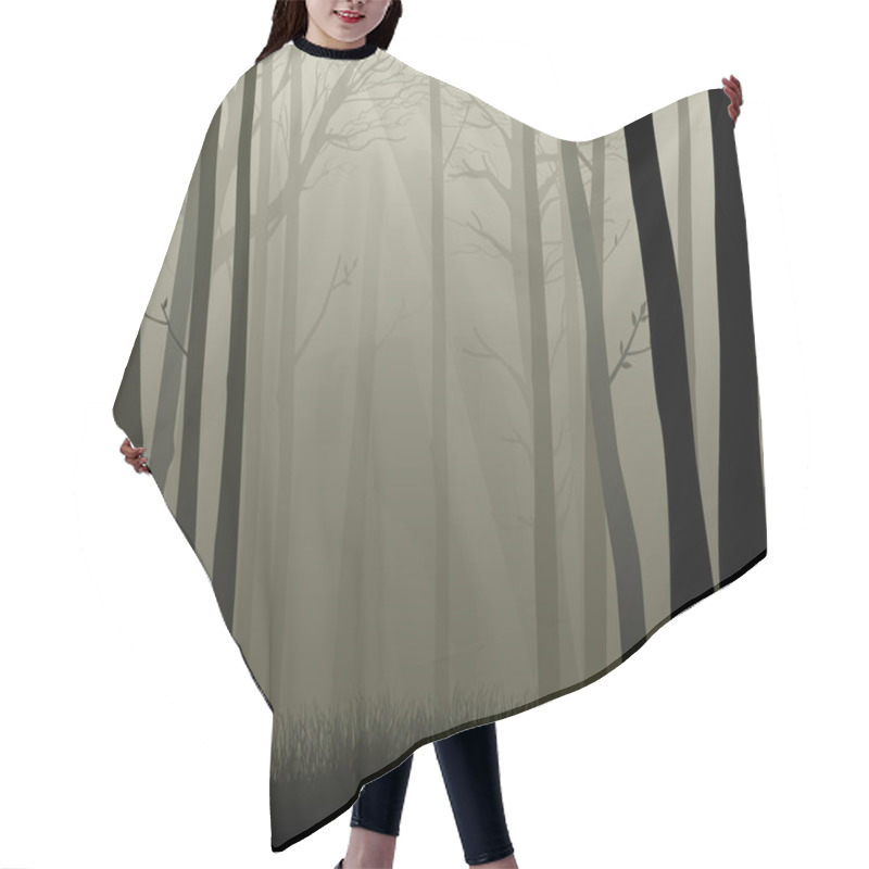 Personality  Misty Woods Hair Cutting Cape