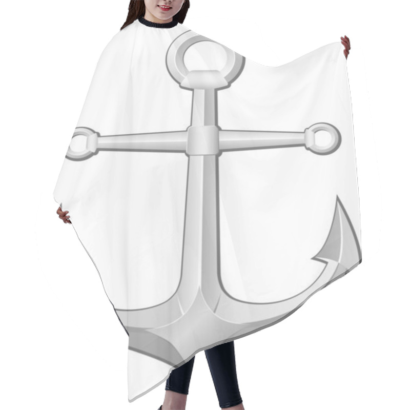 Personality  Anchor Hair Cutting Cape