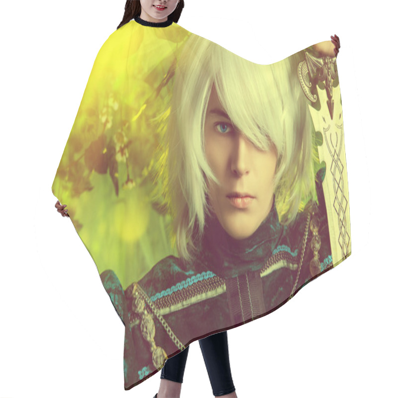 Personality  Elf Prince Hair Cutting Cape