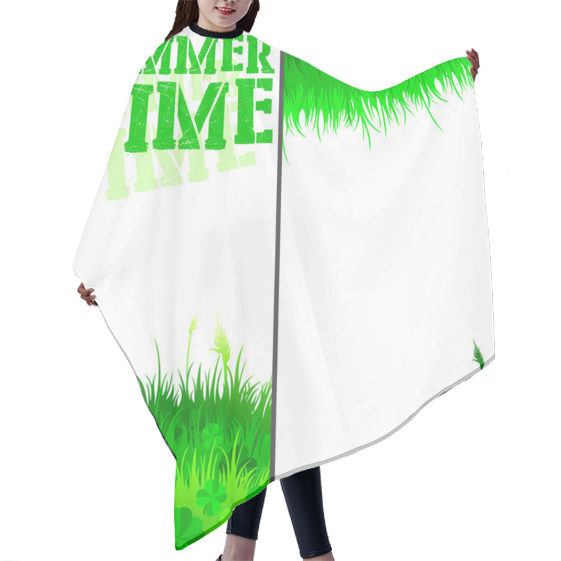 Personality  Abstract Summer Background Hair Cutting Cape