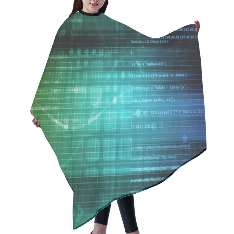 Personality  Open Source Technology Hair Cutting Cape