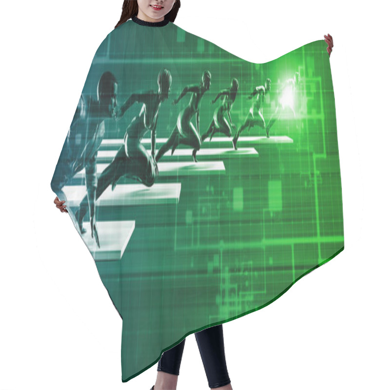 Personality  Tech Startup Hair Cutting Cape