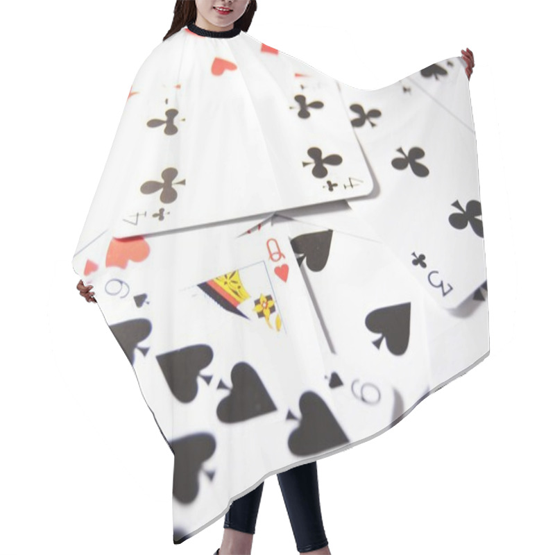 Personality  Poker Game Hair Cutting Cape