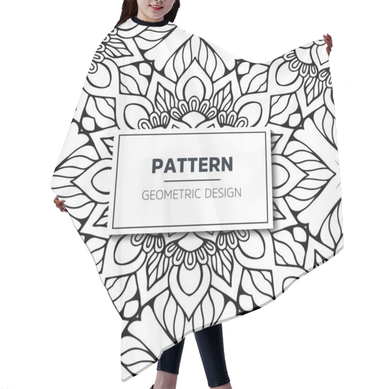 Personality  Seamless Ethnic And Tribal Pattern Hair Cutting Cape