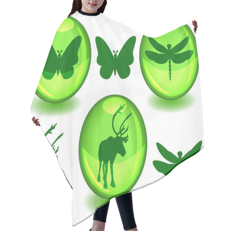 Personality  Bio Or Eco Spheres Hair Cutting Cape