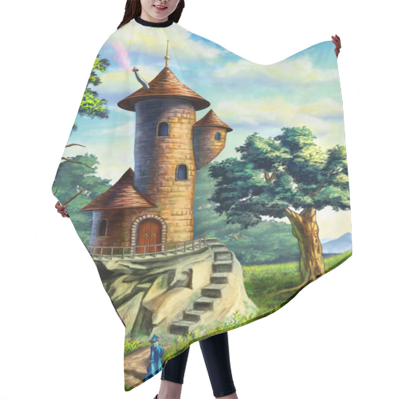 Personality  Mage Tower Hair Cutting Cape