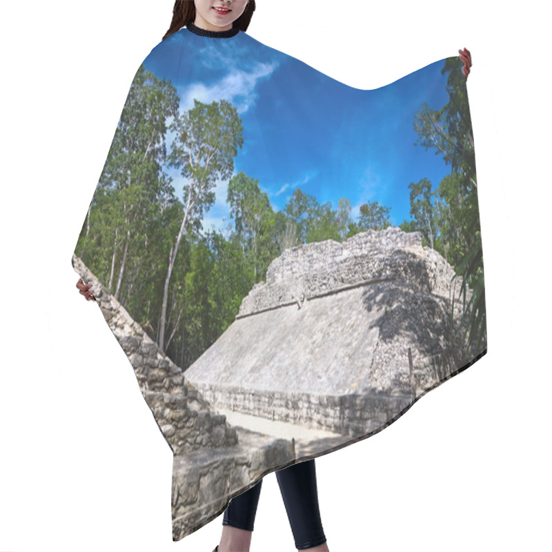 Personality  Small Ballcourt For The Mayan Game Hair Cutting Cape