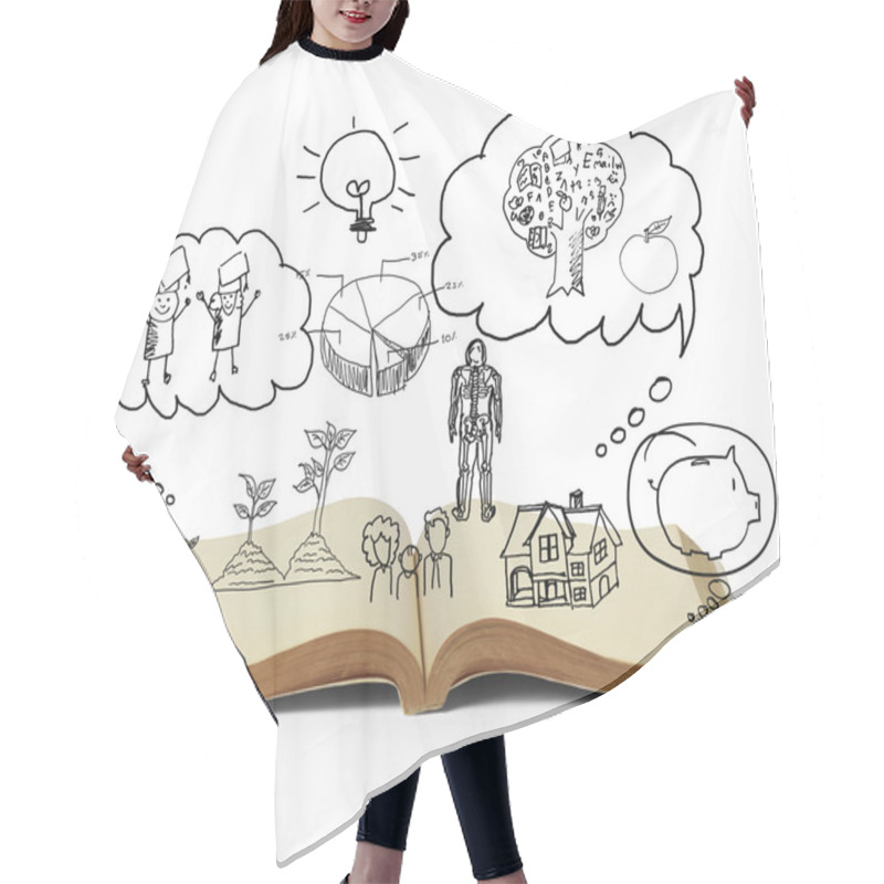 Personality  Book Of Fantasy Stories  Hair Cutting Cape