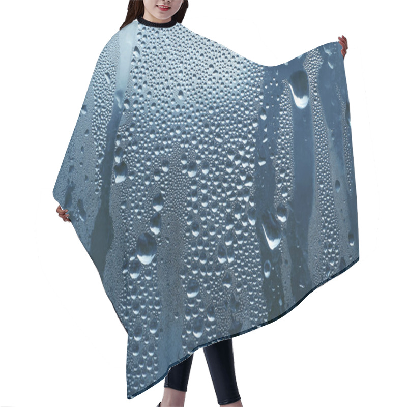 Personality  Water Drops On Glass Hair Cutting Cape