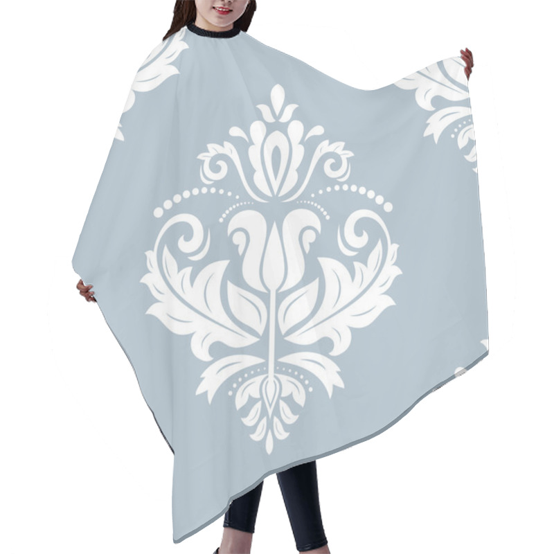 Personality  Damask Seamless Vector Pattern Hair Cutting Cape