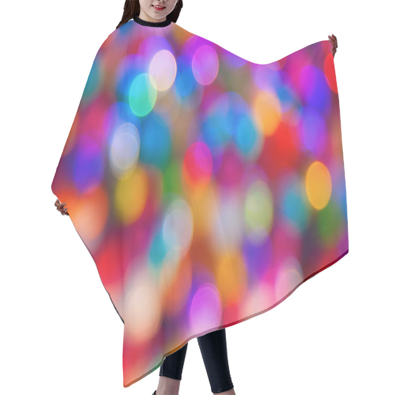 Personality  Lights Hair Cutting Cape