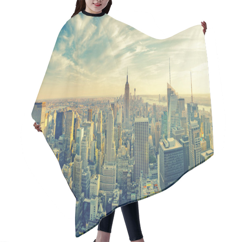 Personality  New York Panorama Hair Cutting Cape