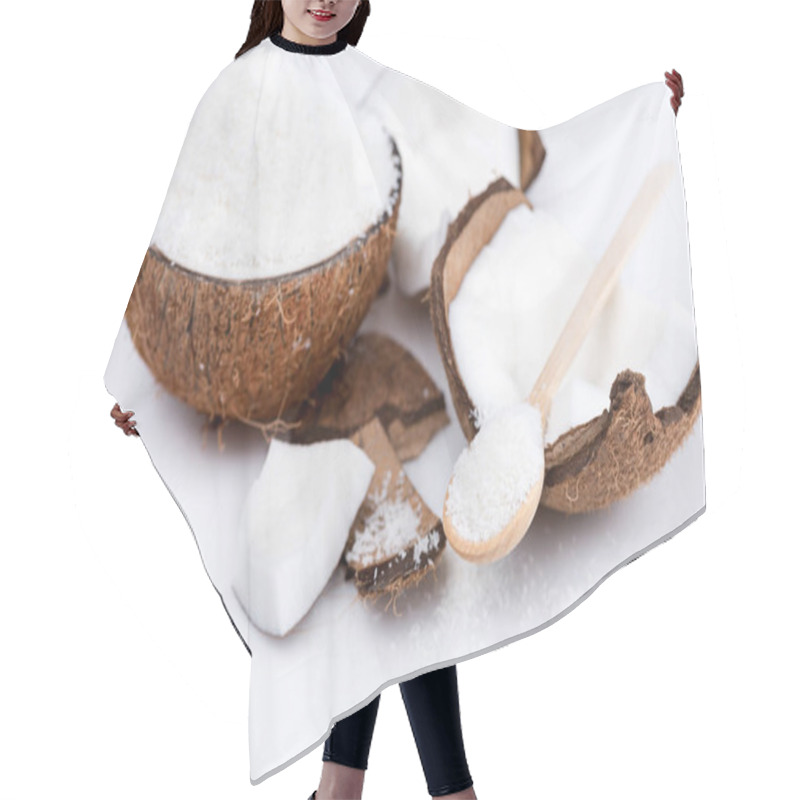 Personality  Organic Coconut With Shavings  Hair Cutting Cape