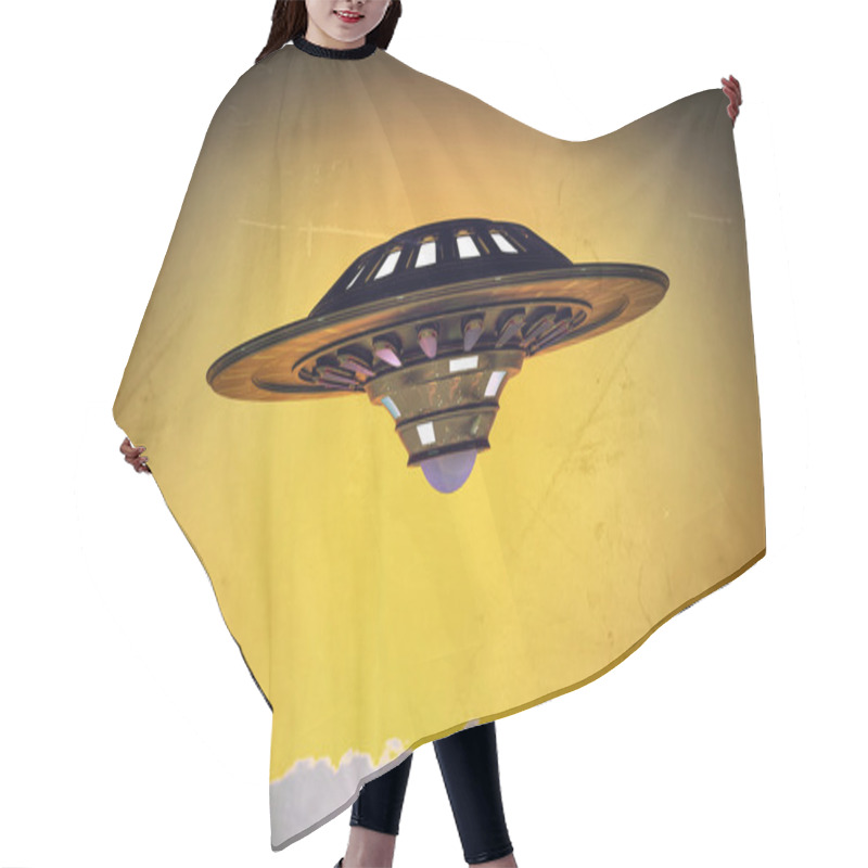 Personality  Unidentified Flying Object Hair Cutting Cape