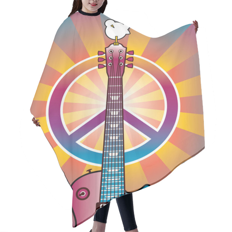 Personality  Tribute To Woodstock 2 Hair Cutting Cape