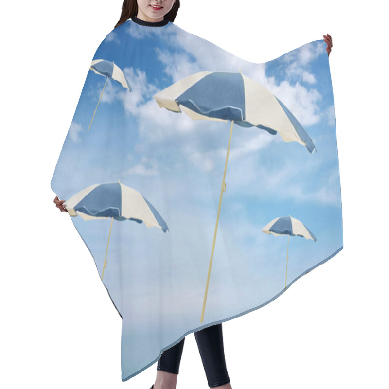 Personality  Flying Umbrellas. Hair Cutting Cape