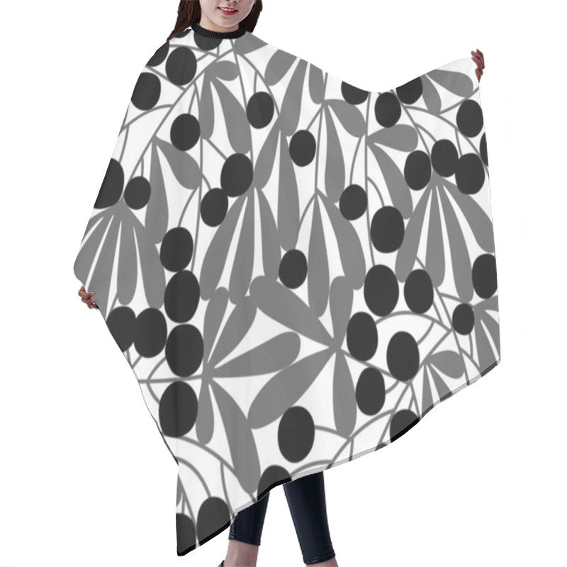 Personality  Graphic Pattern Hair Cutting Cape