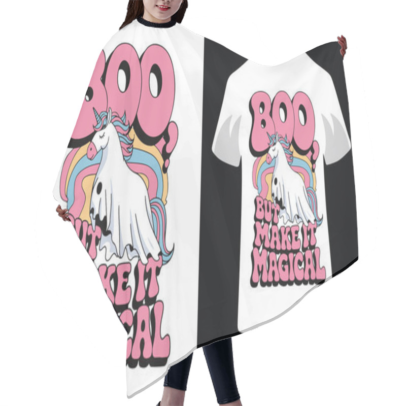 Personality  BOO BUT MAKE IT MAGICAL T SHIRT DESIGN Hair Cutting Cape