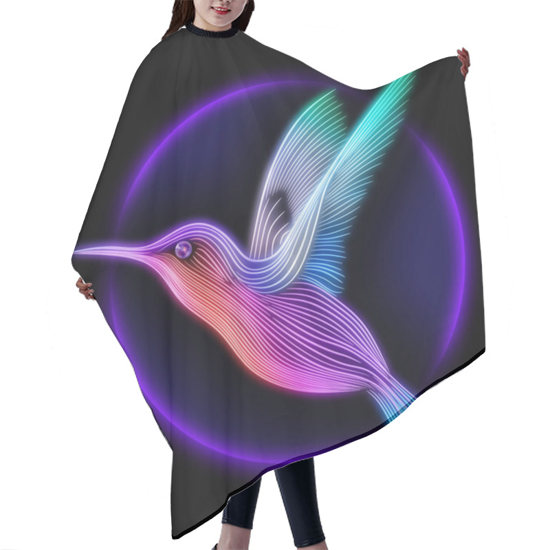 Personality  3d Render Of Colibri Bird - Hummingbird Hair Cutting Cape