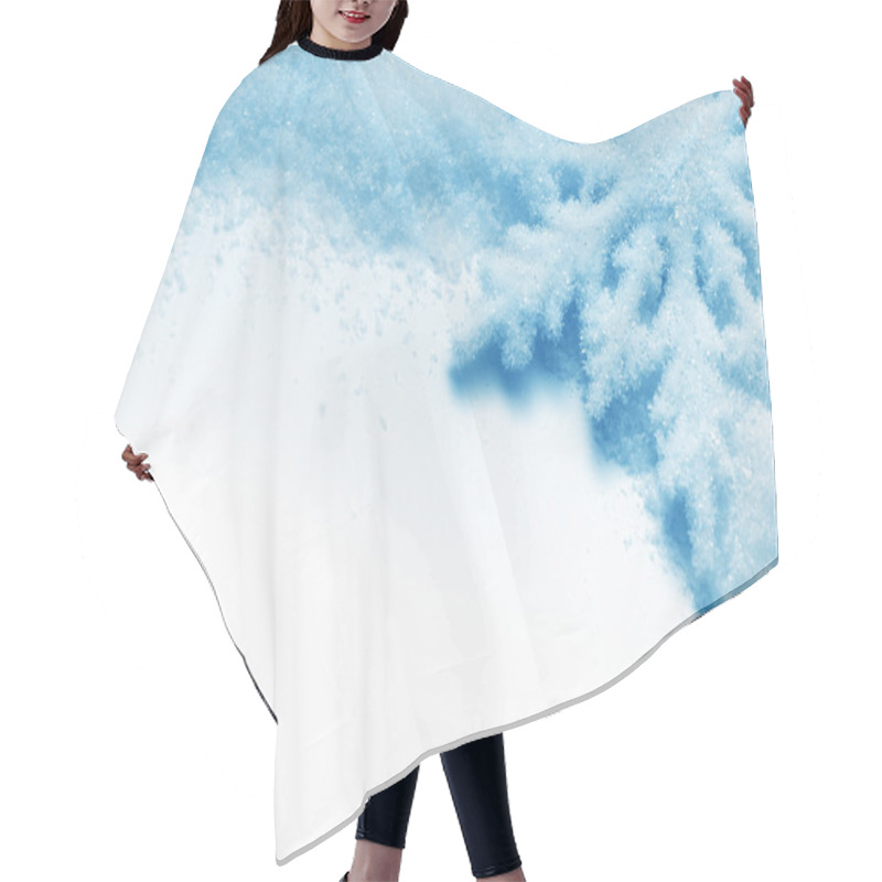 Personality  Winter Background Hair Cutting Cape