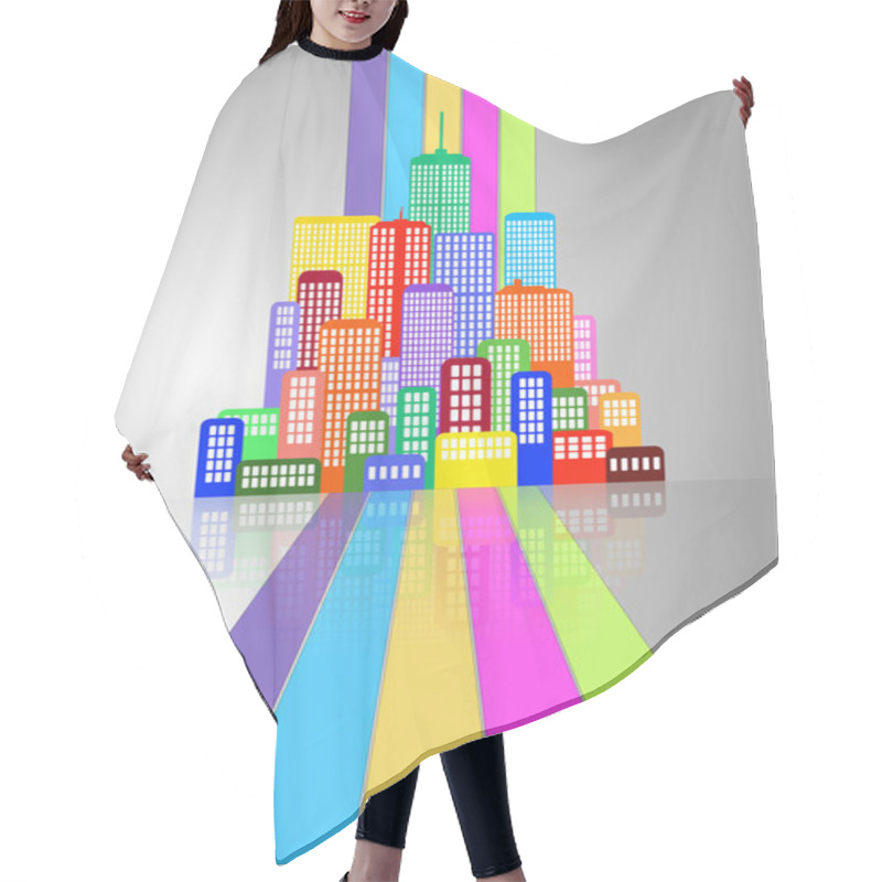 Personality  City Hair Cutting Cape