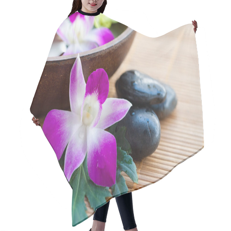 Personality  Spa Stones Hair Cutting Cape