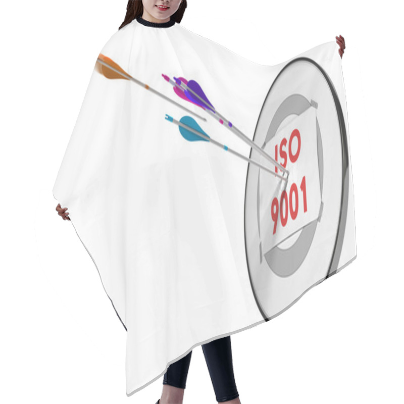 Personality  ISO 9001 Hair Cutting Cape