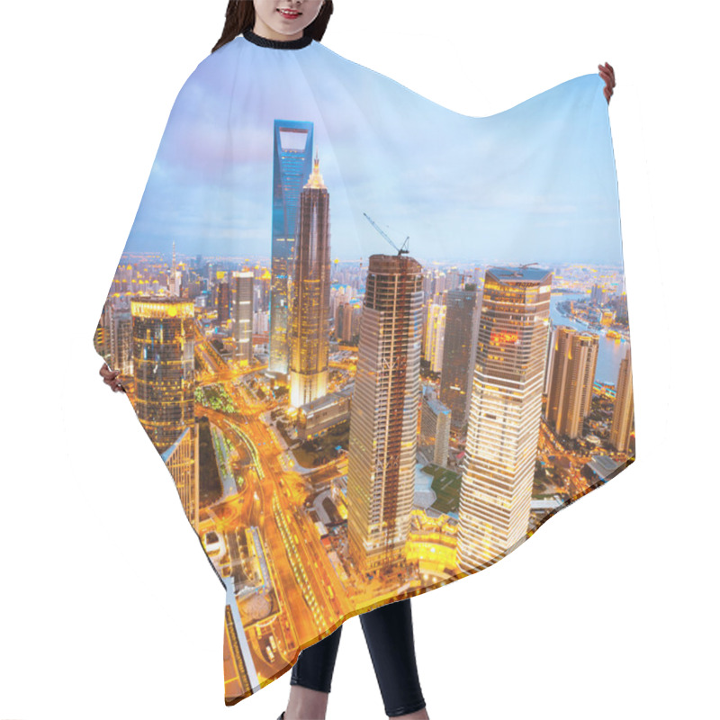 Personality  Shanghai Hair Cutting Cape