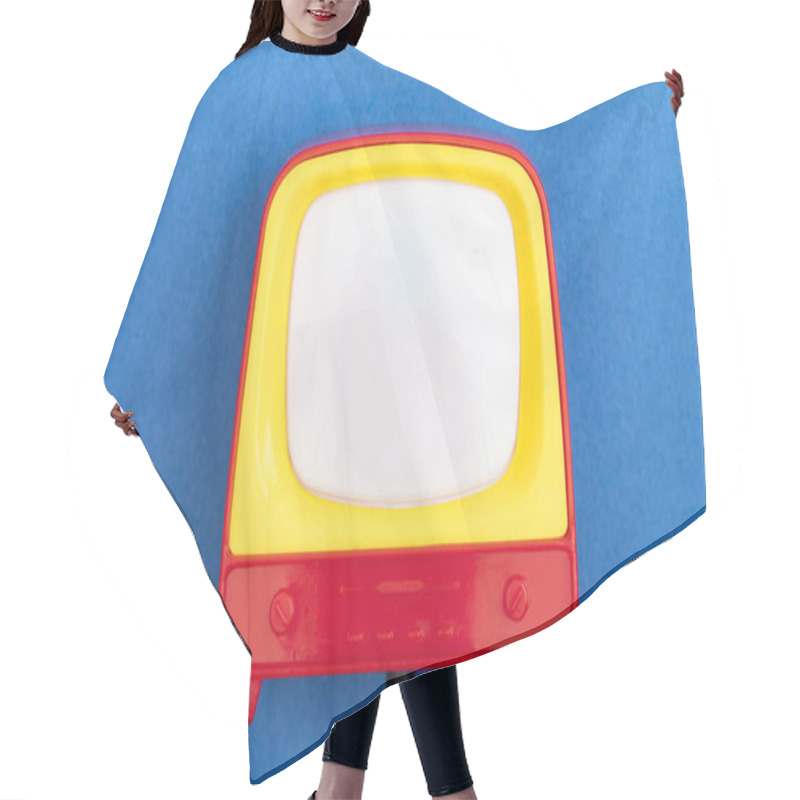 Personality  Retro Toy Television Hair Cutting Cape