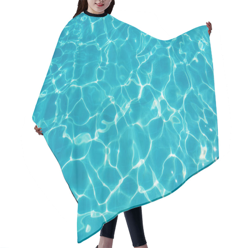 Personality  Blue Ripped Water In Swimming Pool Hair Cutting Cape