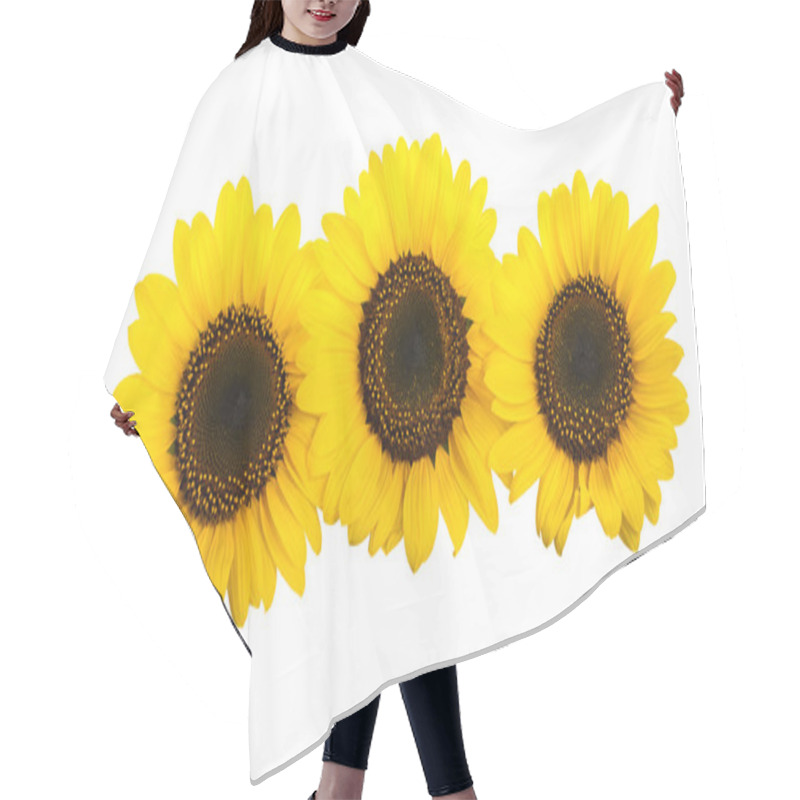 Personality  Sunflowers Hair Cutting Cape