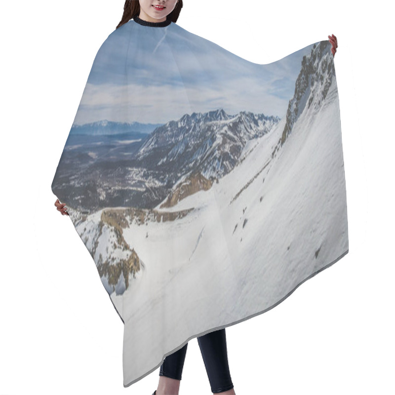 Personality  Mammoth Mountain Panorama Hair Cutting Cape