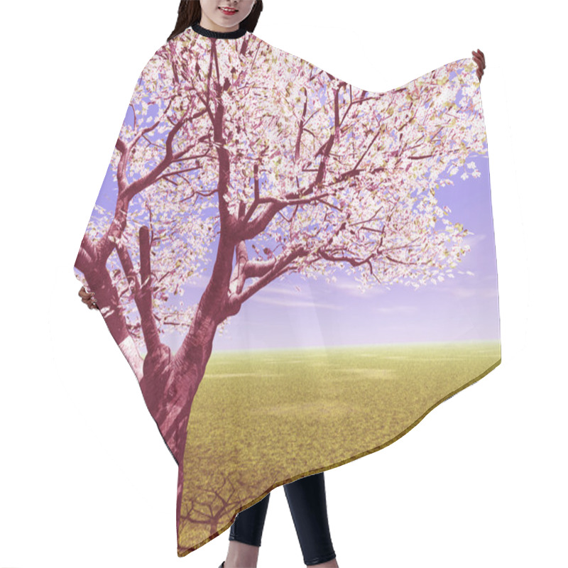 Personality  Blossoming Hair Cutting Cape