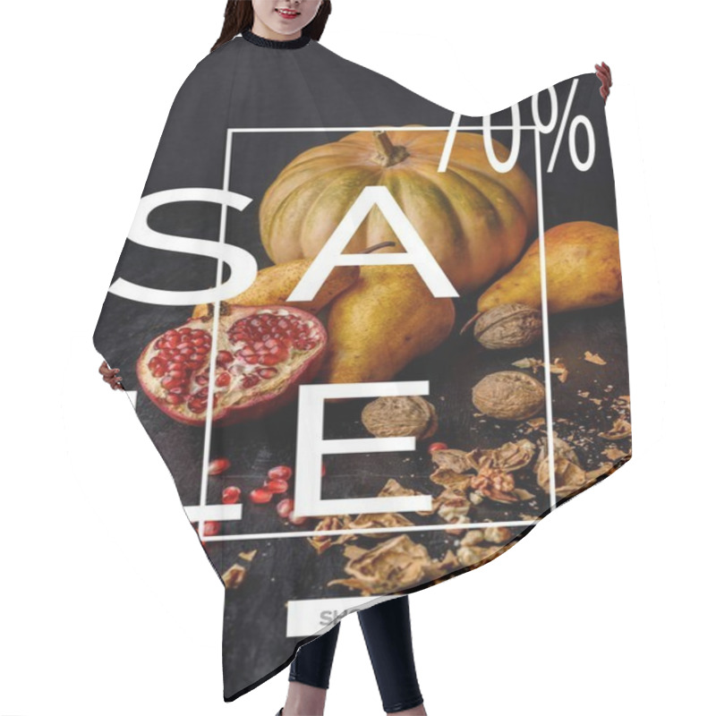 Personality  Autumn Sale Concept Hair Cutting Cape