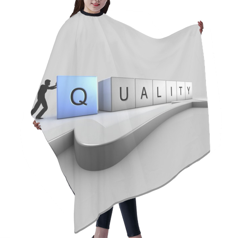 Personality  Quality Bricks Hair Cutting Cape