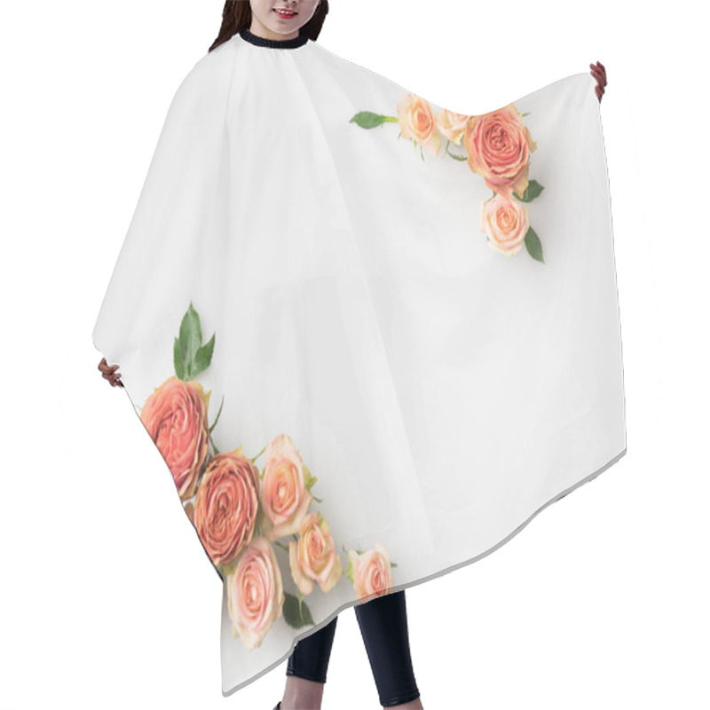 Personality  Flowers Hair Cutting Cape