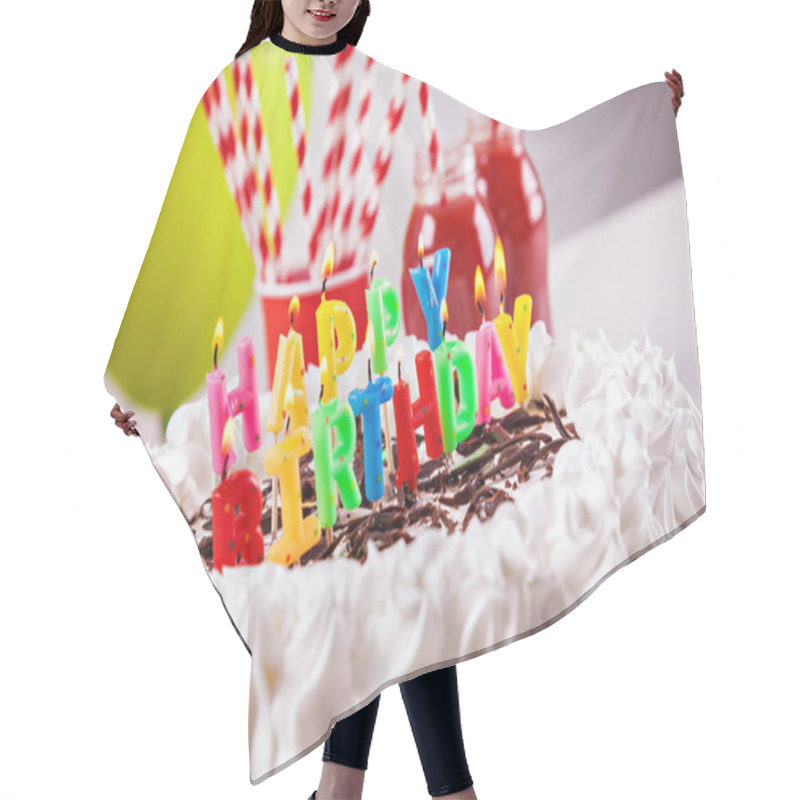 Personality  Birthday Party Decorations Hair Cutting Cape