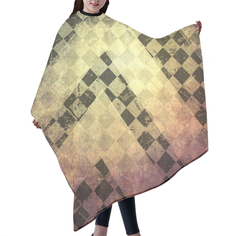 Personality  Chess Background Hair Cutting Cape