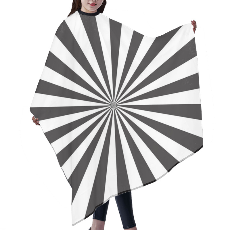 Personality  Ray Retro Background Hair Cutting Cape